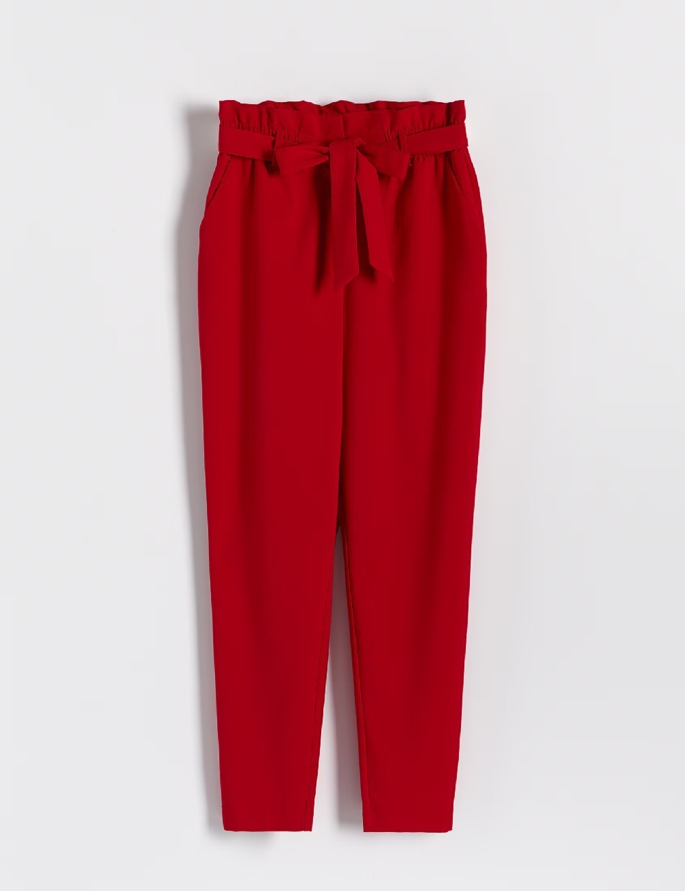 Pantaloni Reserved, rosu - 1 | YEO
