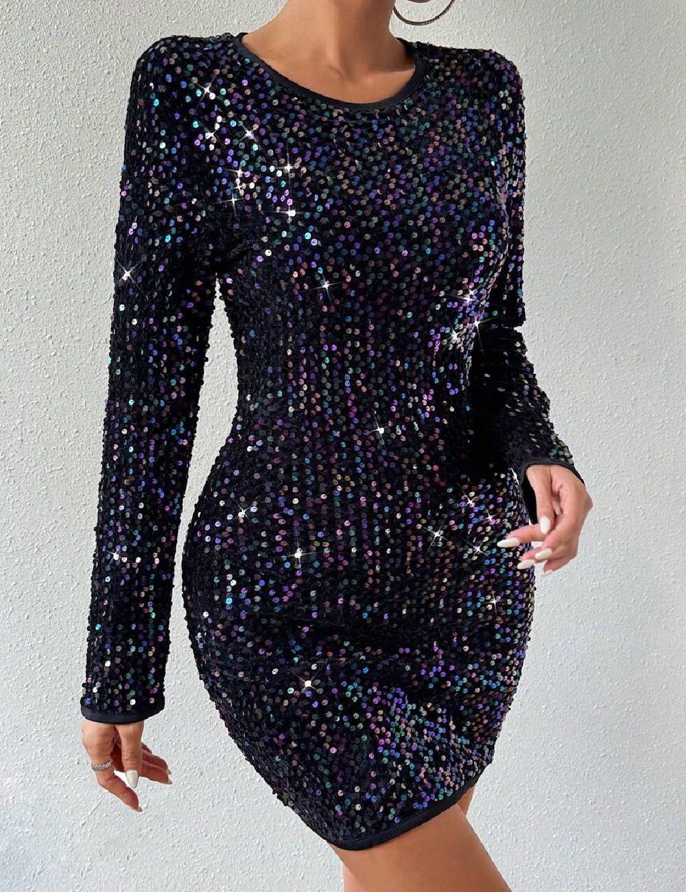 Rochie scurta SHEIN, negru - 1 | YEO