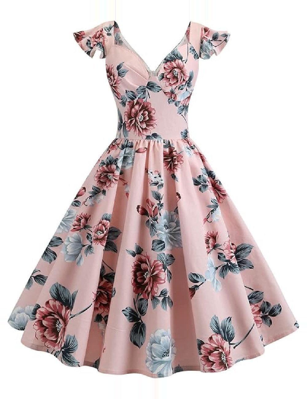 Rochie scurta SHEIN, roz