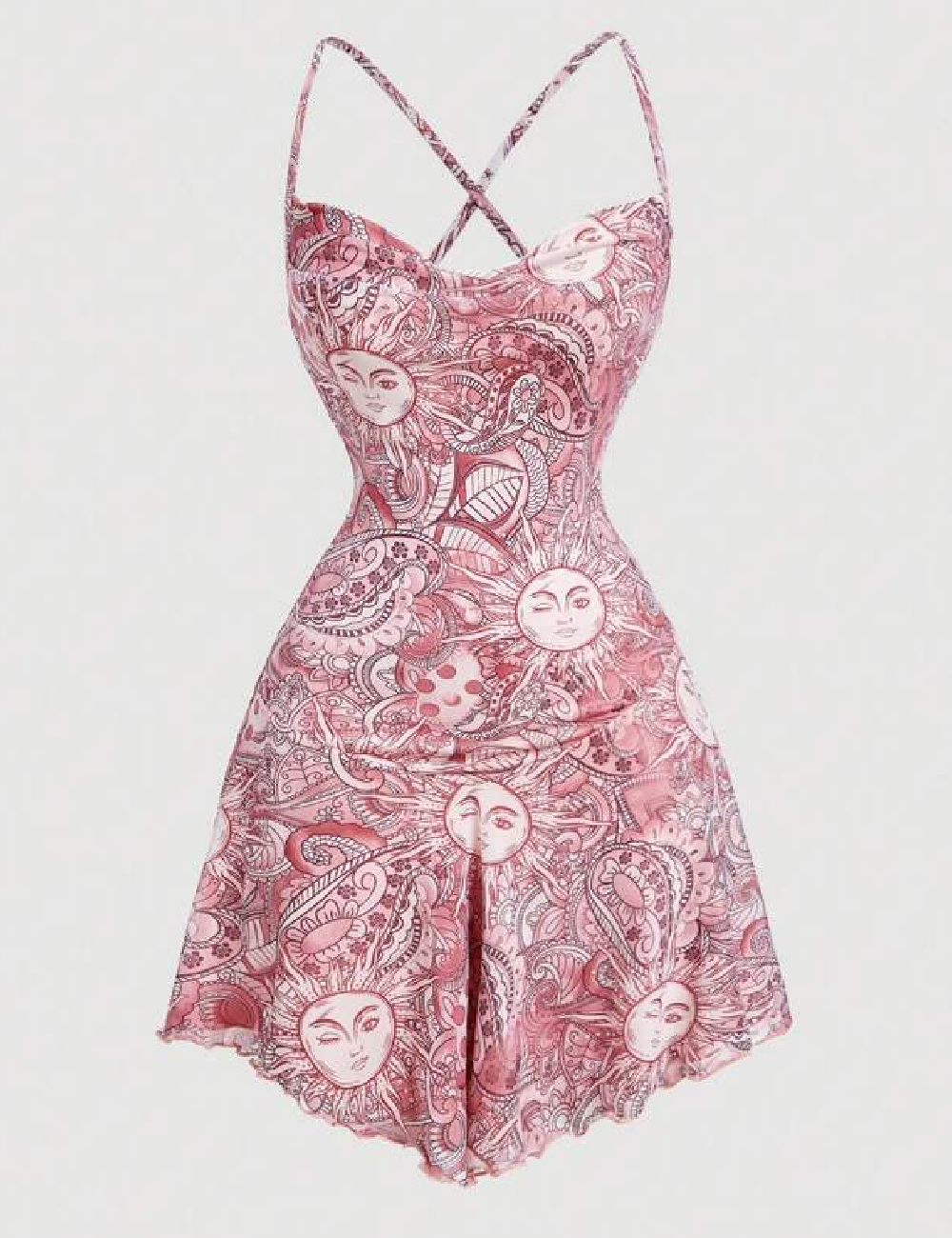 Rochie scurta SHEIN, roz