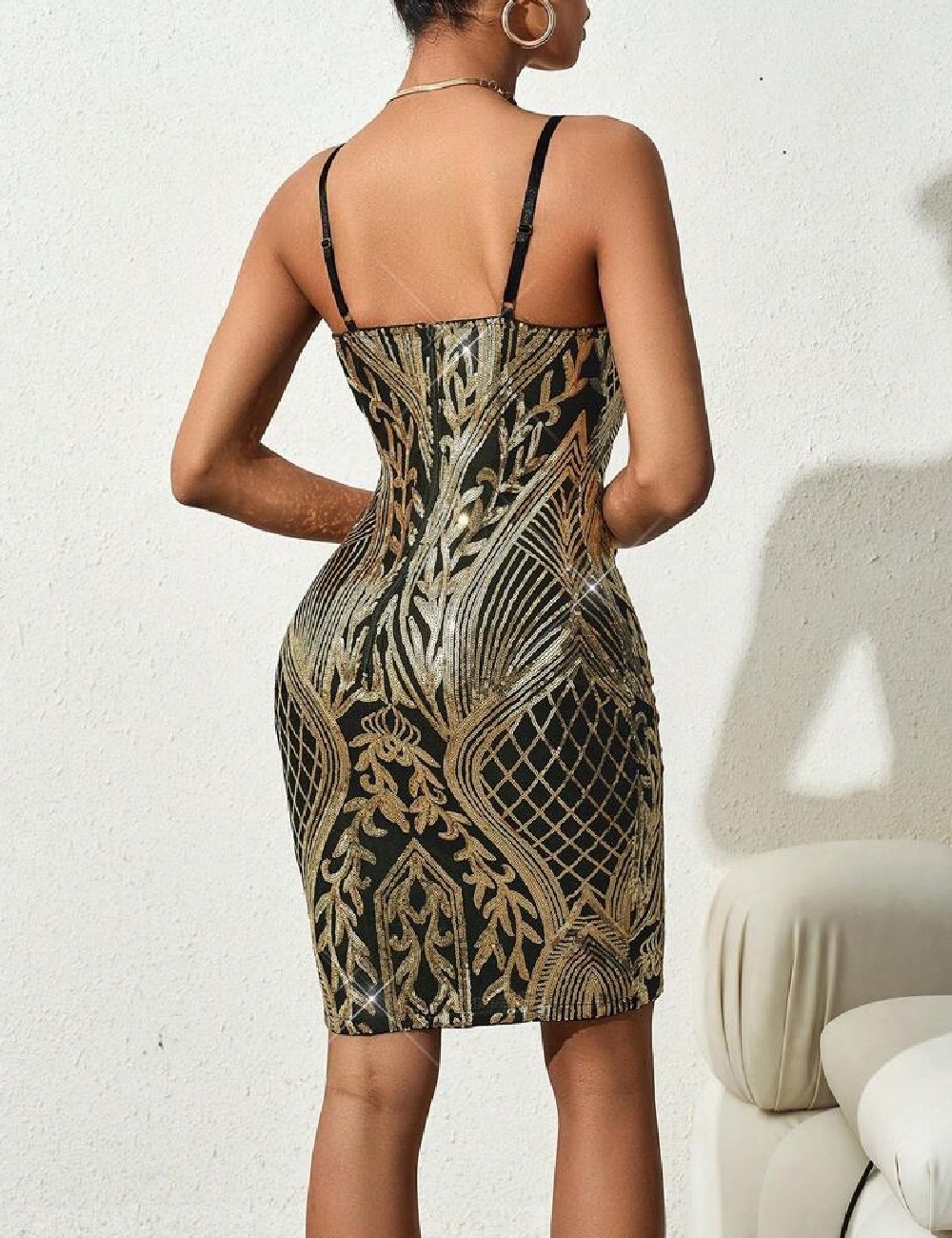 Rochie scurta SHEIN, negru - 1 | YEO