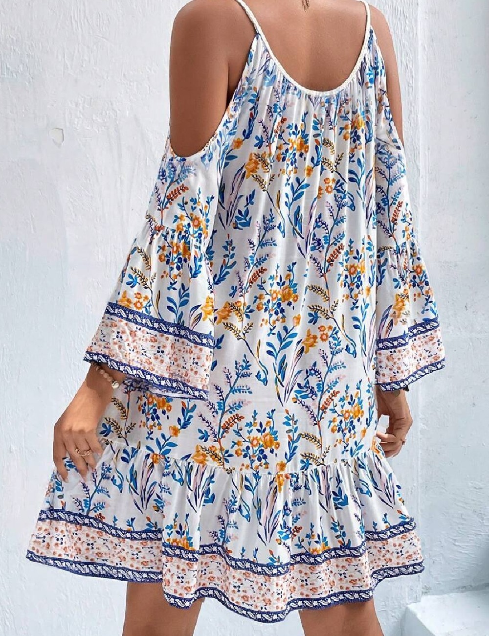 Rochie scurta SHEIN, floral print - 1 | YEO