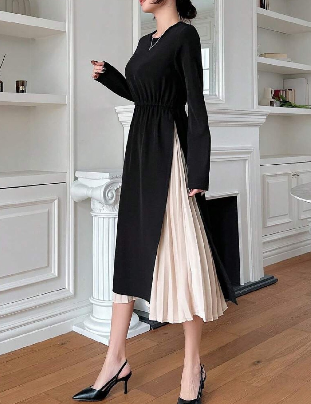Rochie medie SHEIN, negru - 1 | YEO