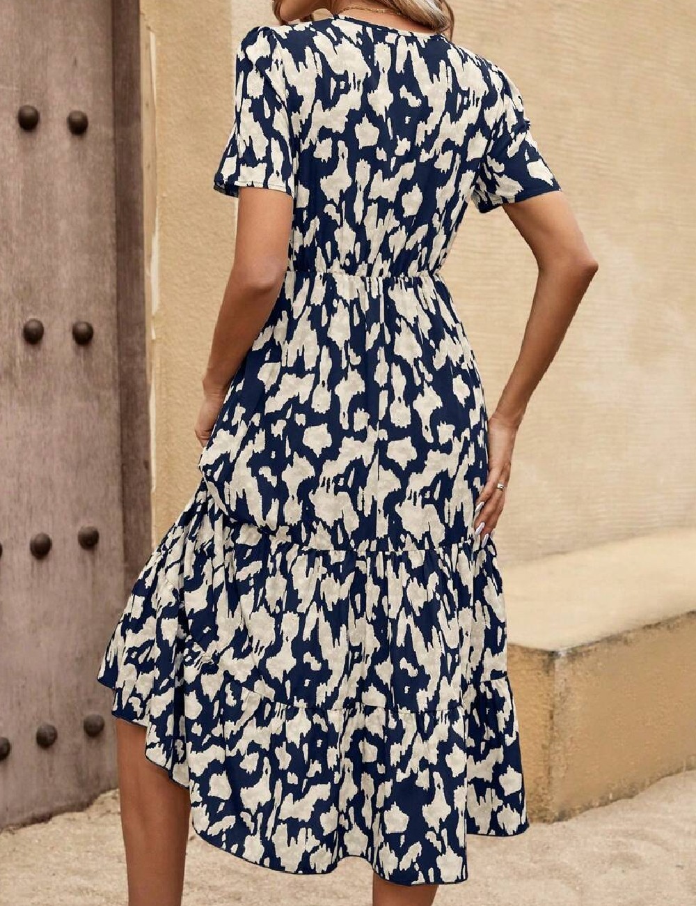Rochie medie SHEIN, bleumarin - 1 | YEO
