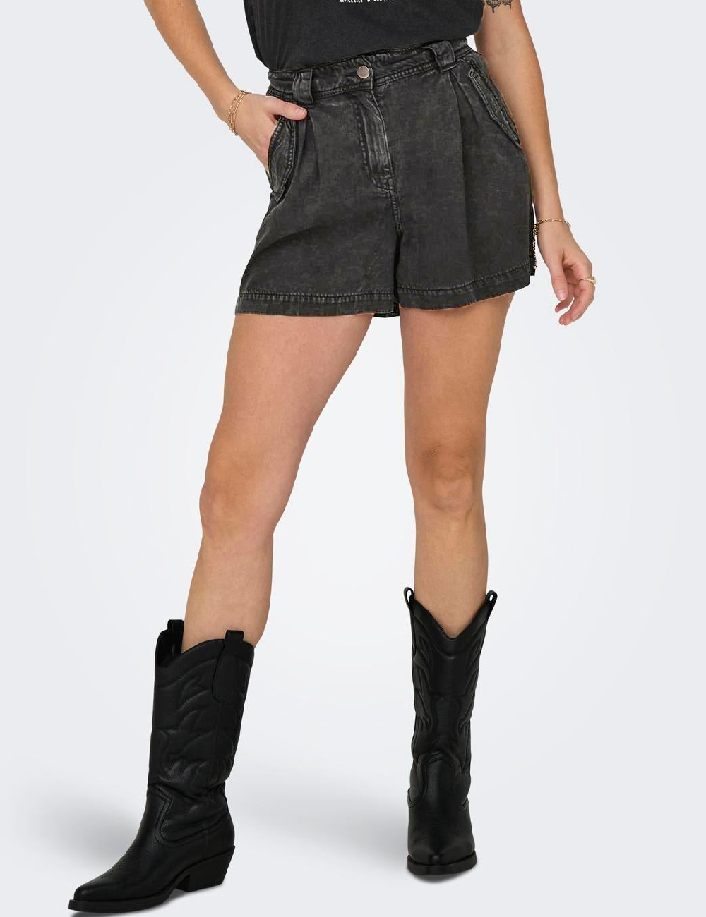 Pantaloni scurti Only, gri