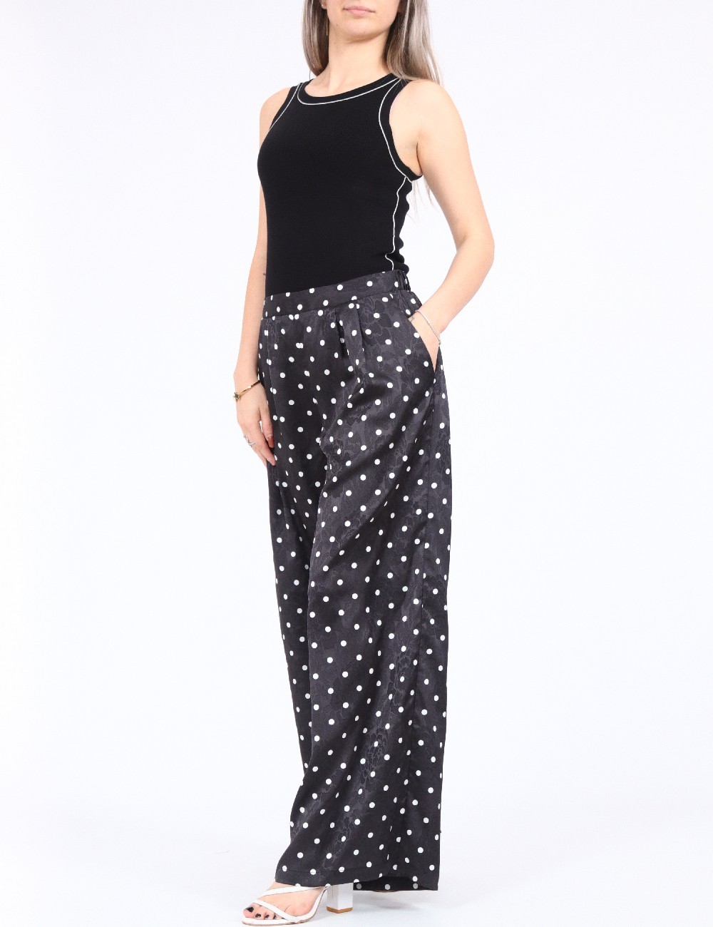 Pantaloni Vero Moda, negru - 1 | YEO