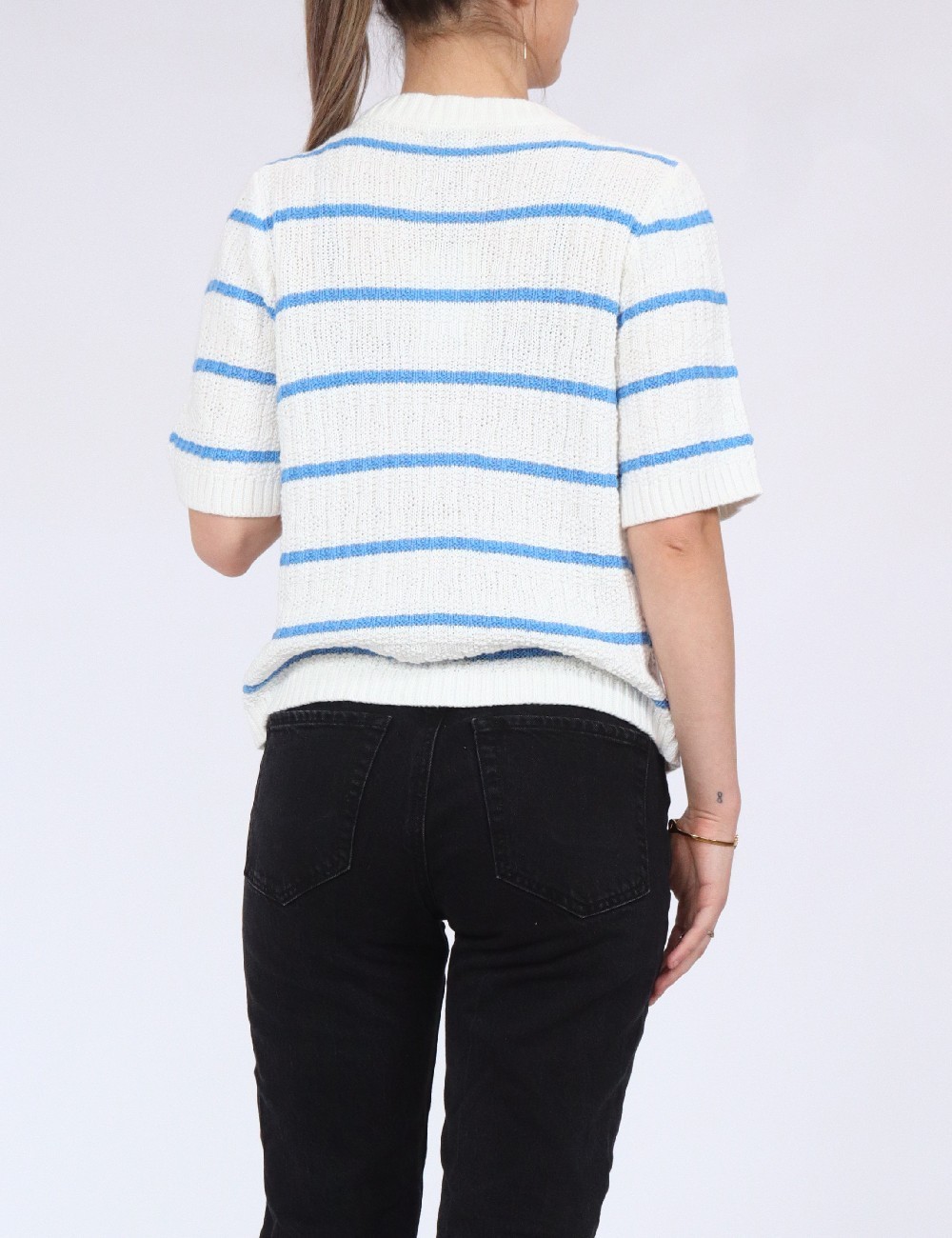 Bluza Jacqueline de Yong, alb - 1 | YEO