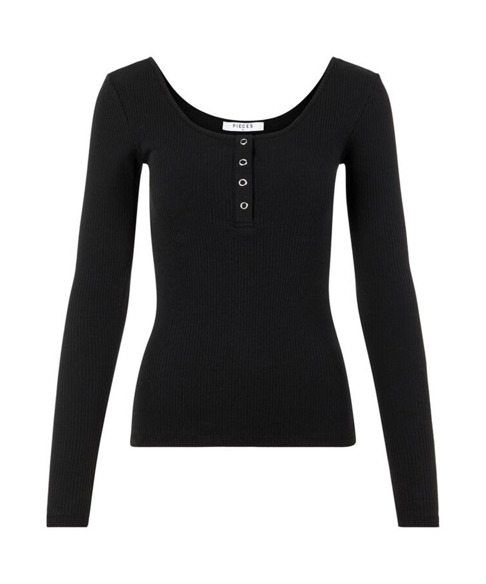 Bluza Pieces, negru, M - 1 | YEO