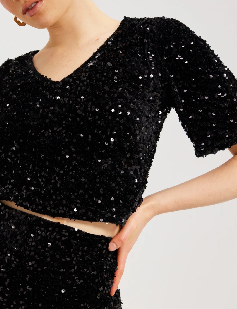 Bluza Jacqueline de Yong, negru - 1 | YEO