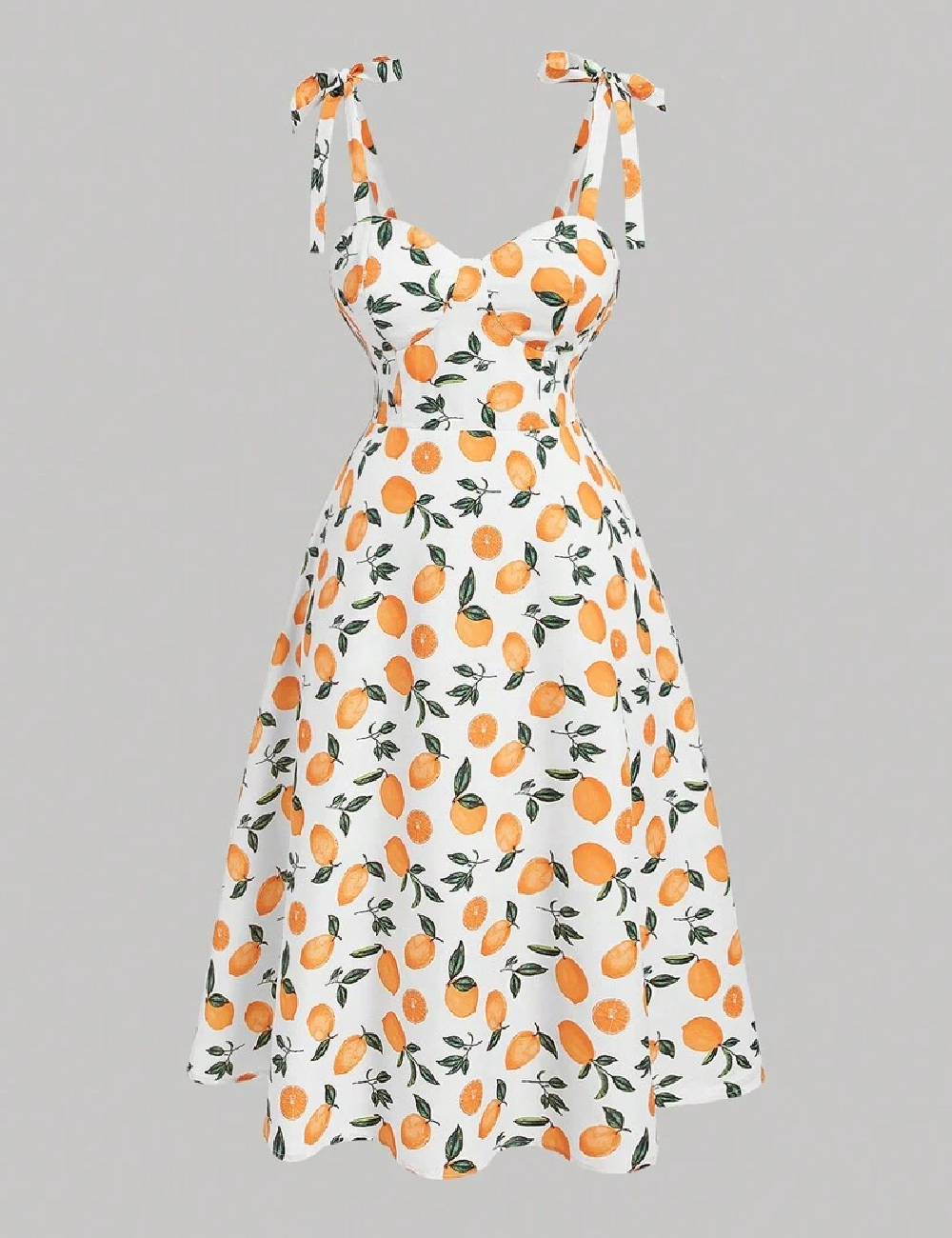 Rochie medie SHEIN CURVE, alb