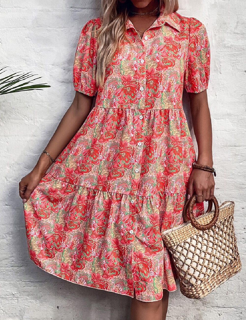 Rochie scurta SHEIN, mix culori