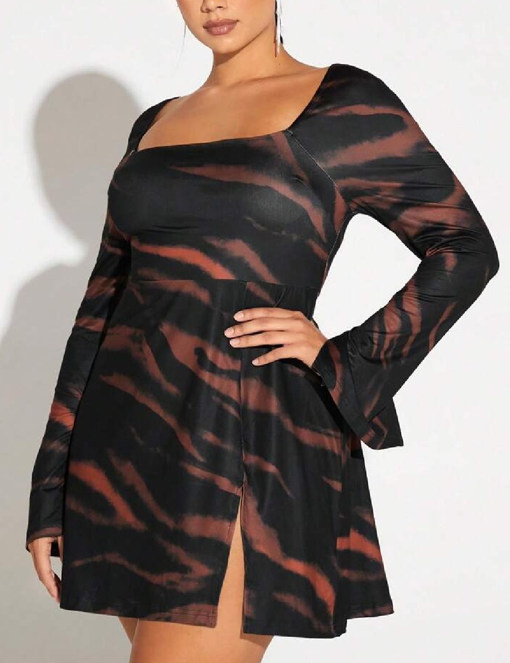 Rochie scurta SHEIN CURVE, negru - 1 | YEO