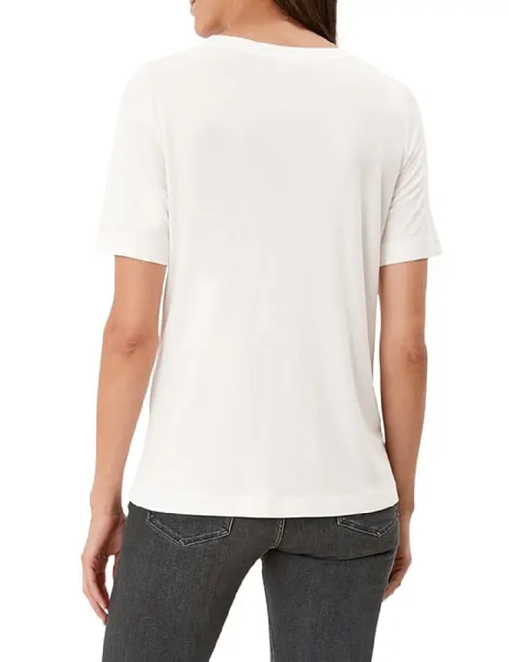 Tricou s.Oliver, alb - 1 | YEO