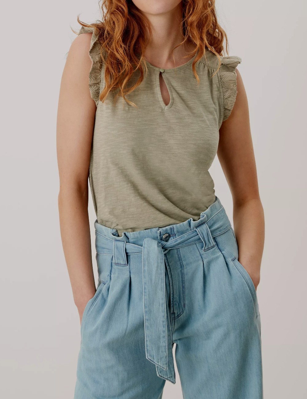 Bluza s.Oliver, kaki - 1 | YEO