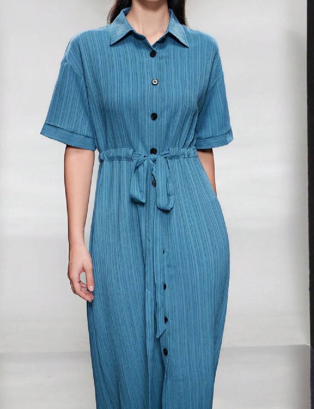 Rochie medie SHEIN, albastru - 1 | YEO