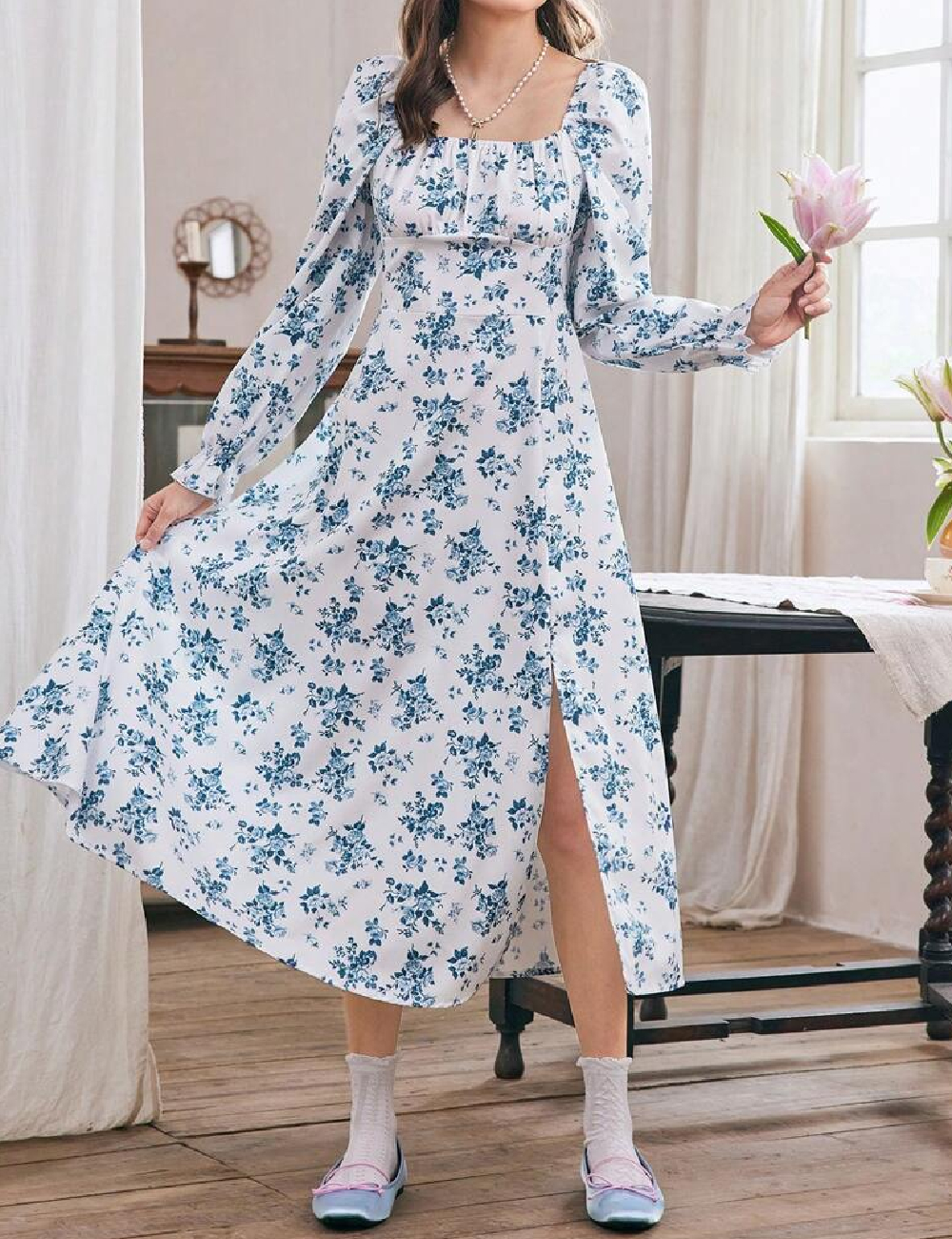 Rochie Shein Kids, alb