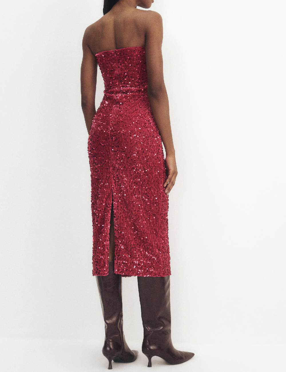 Rochie medie Reserved, roz - 1 | YEO
