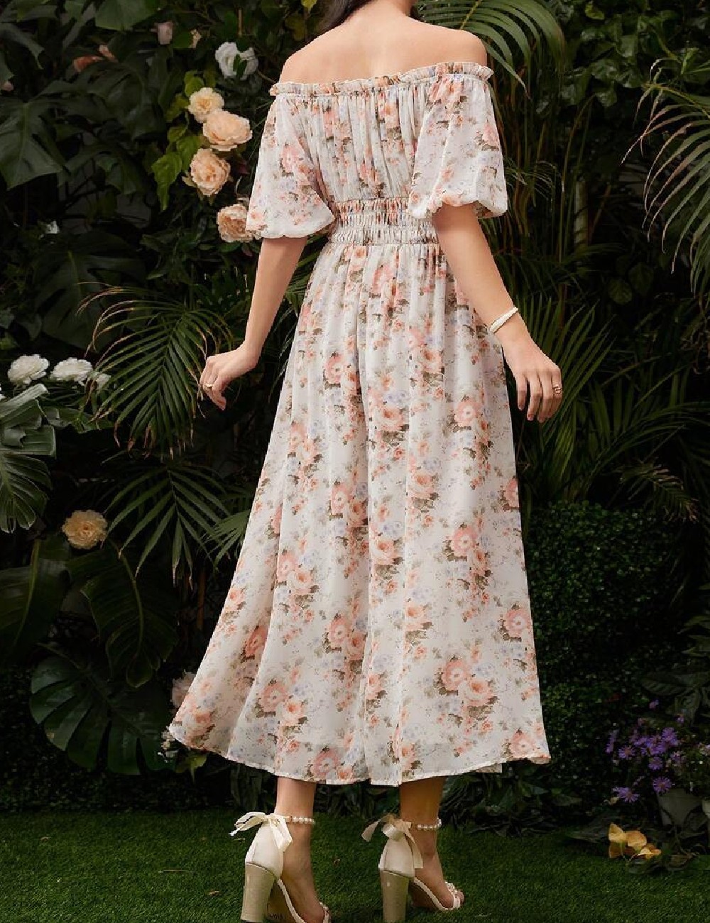 Rochie medie SHEIN, floral print - 1 | YEO