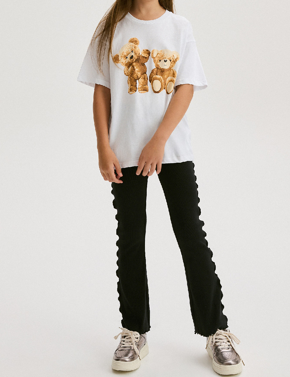 Pantaloni Reserved, negru