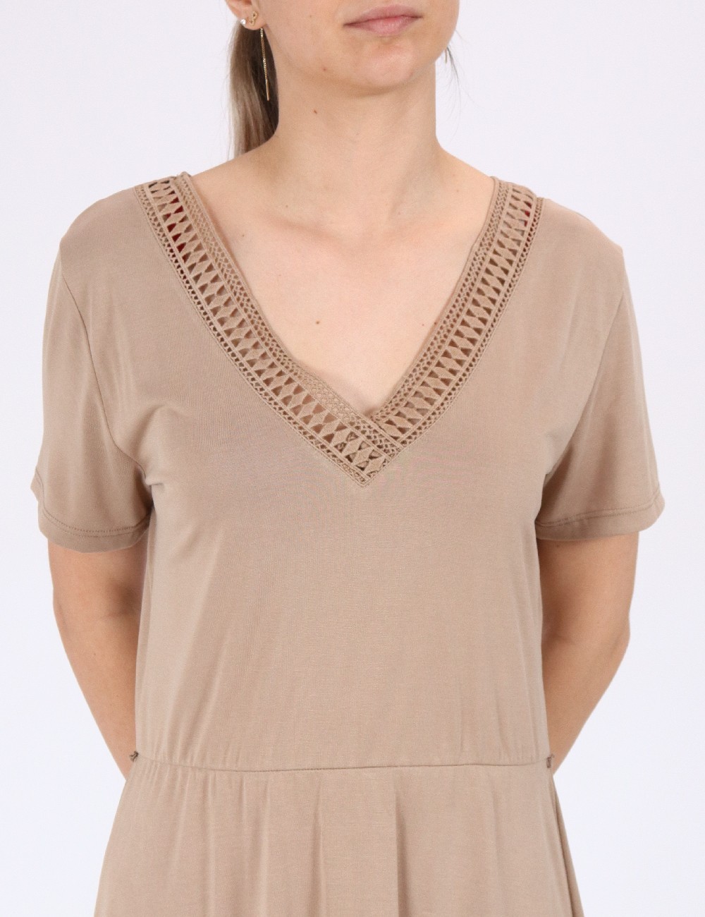 Rochie scurta Vero Moda, maro - 1 | YEO