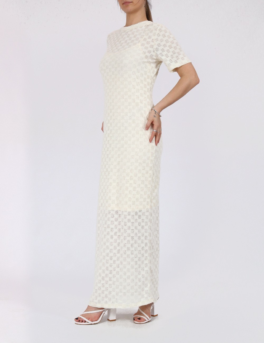 Rochie lunga Vero Moda, crem - 1 | YEO