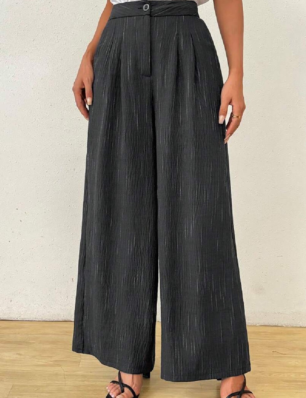 Pantaloni SHEIN, gri - 1 | YEO