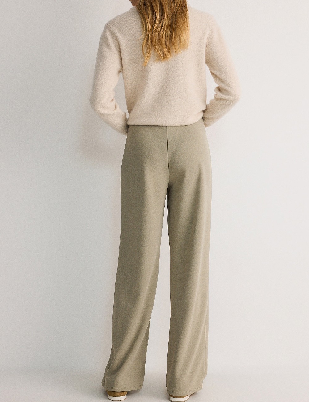 Pantaloni Reserved, verde - 1 | YEO
