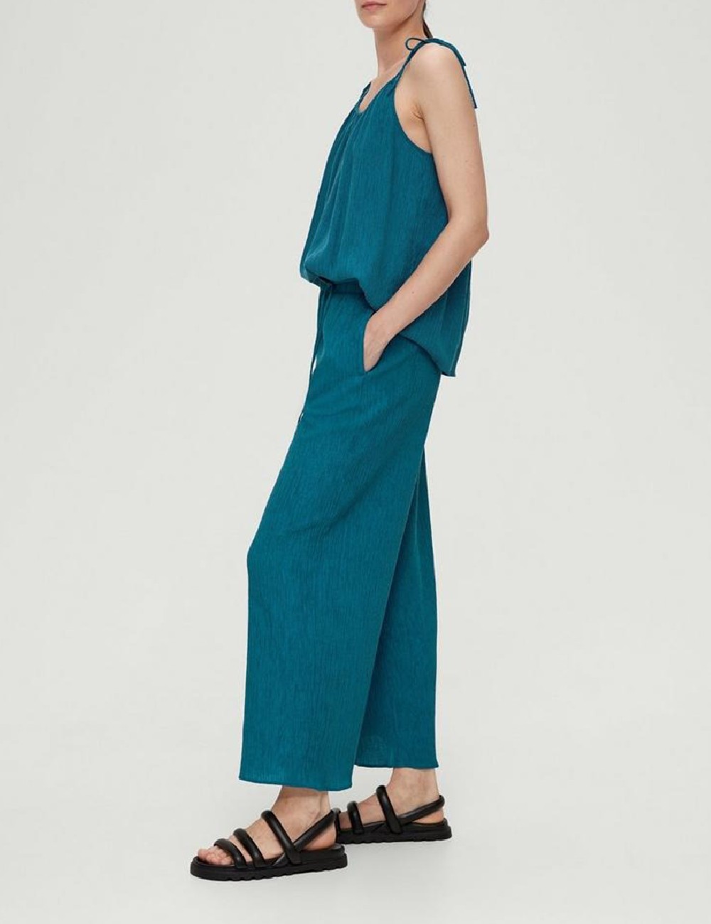 Pantaloni s.Oliver, turcoaz - 1 | YEO
