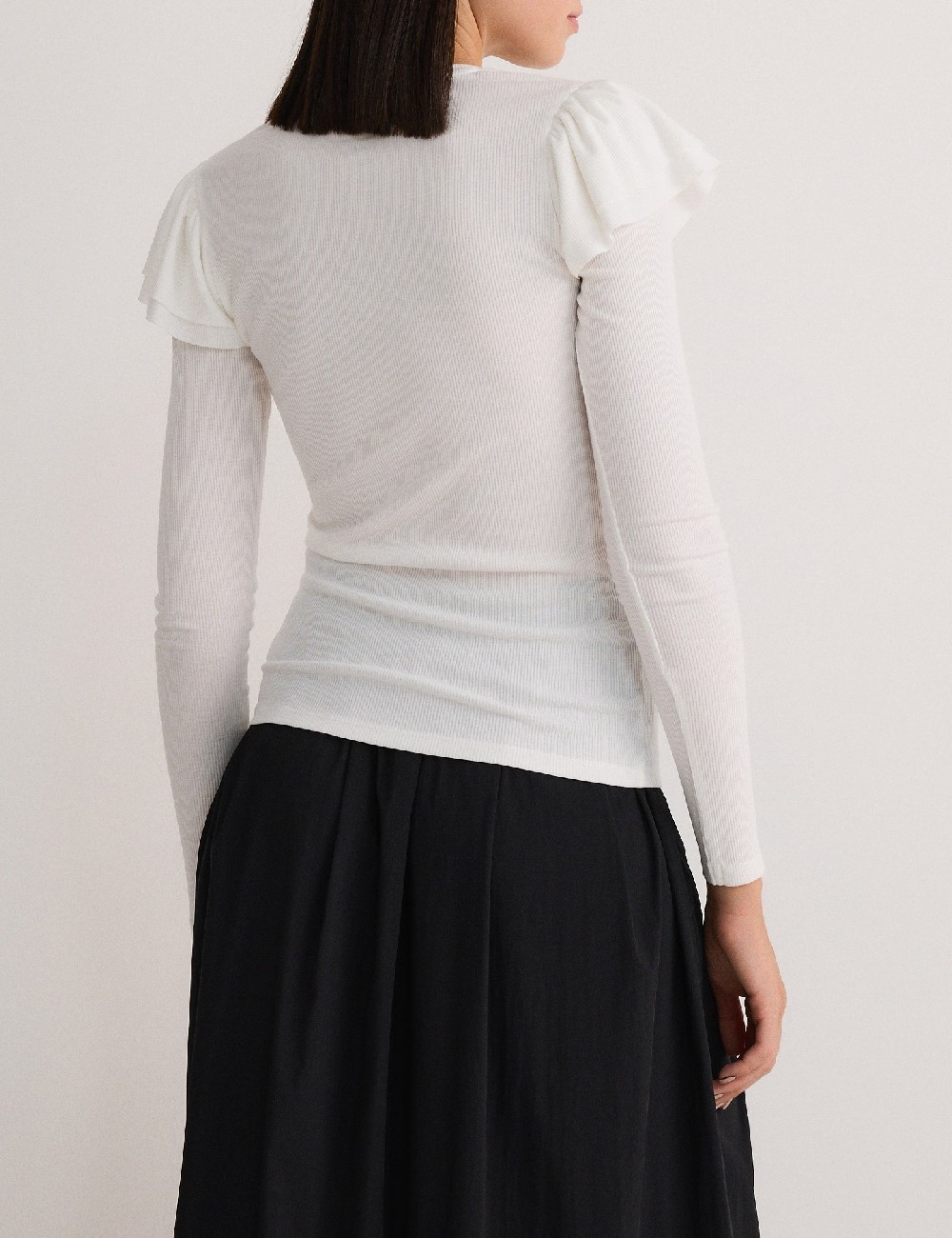 Bluza Reserved, alb - 1 | YEO