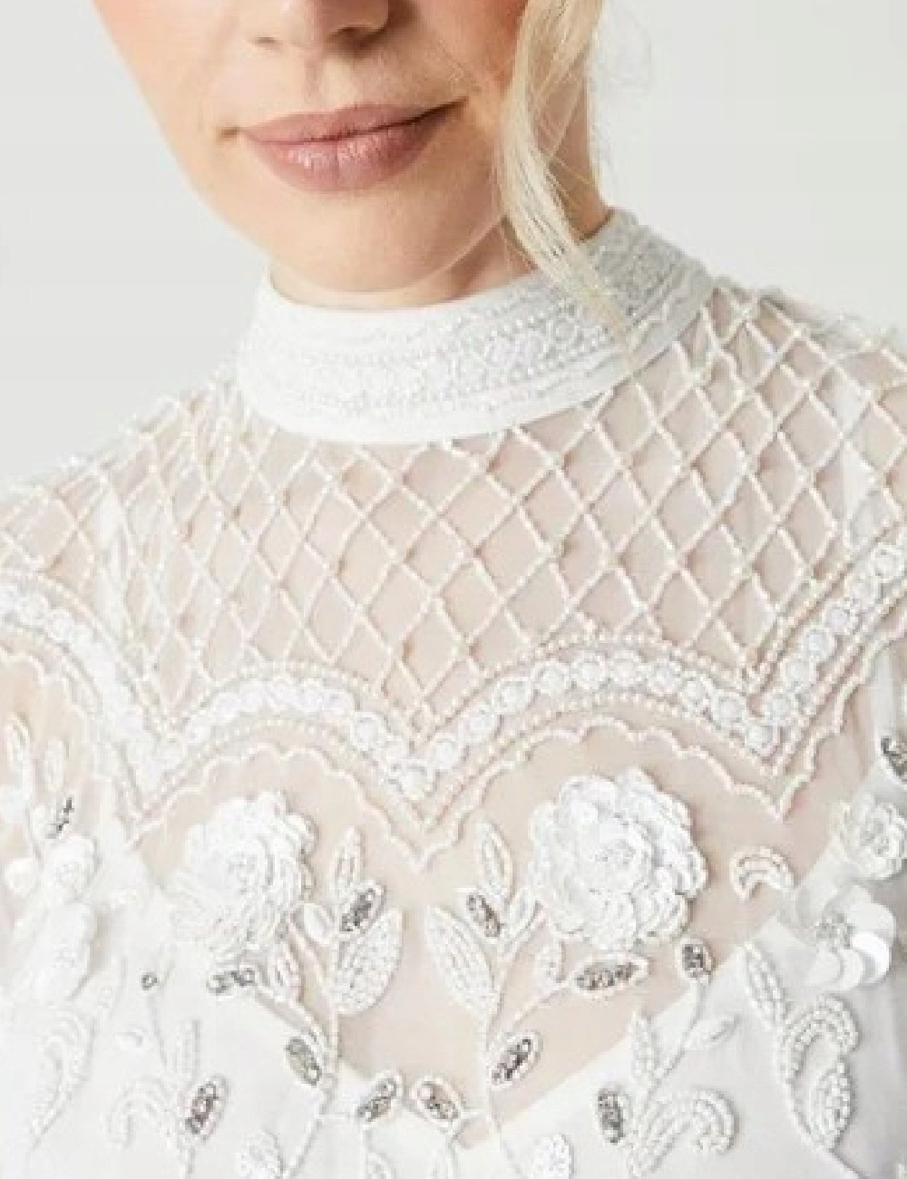 Scump/De Lux Coast Rochie lunga, ecru