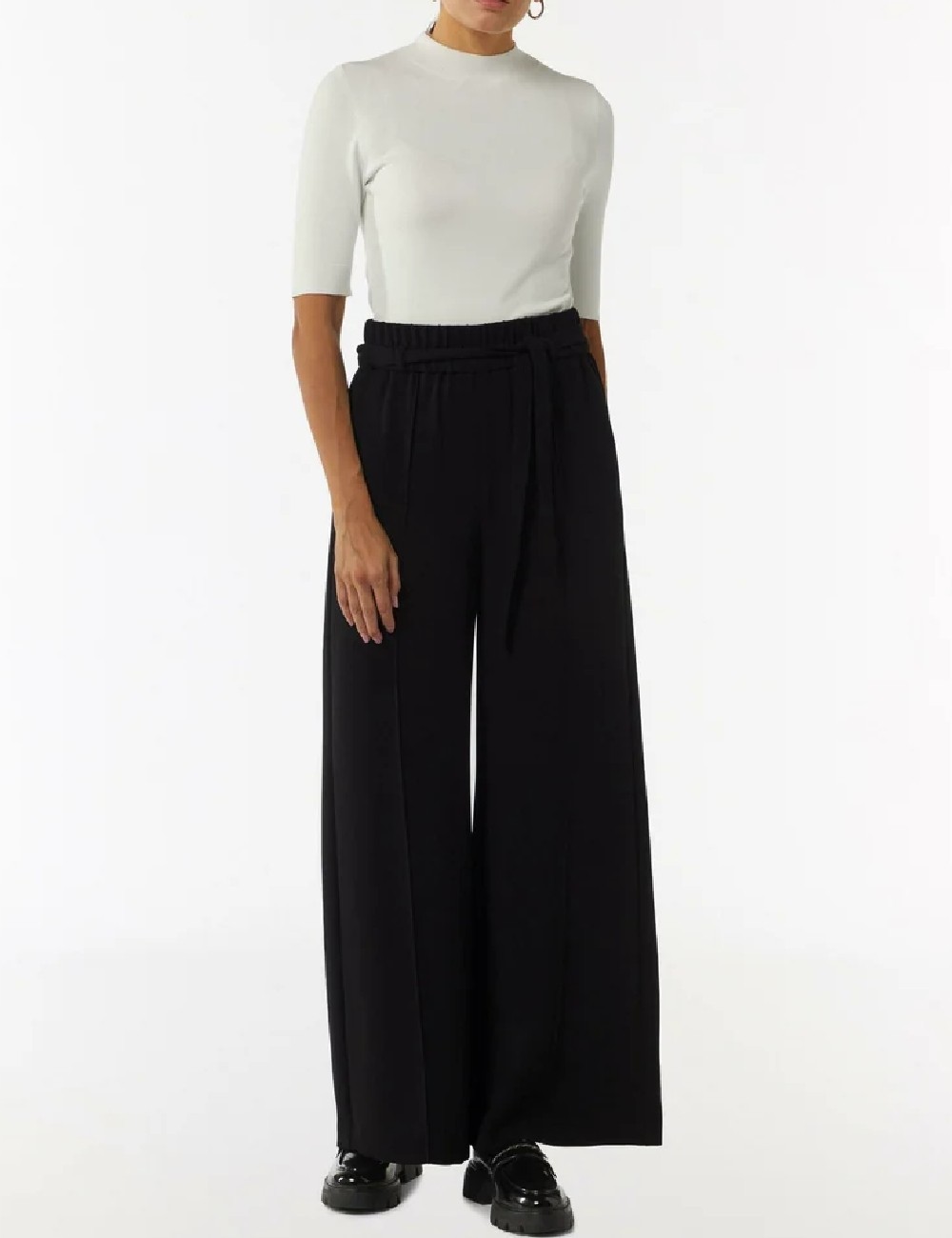 Pantaloni Comma, negru - 1 | YEO
