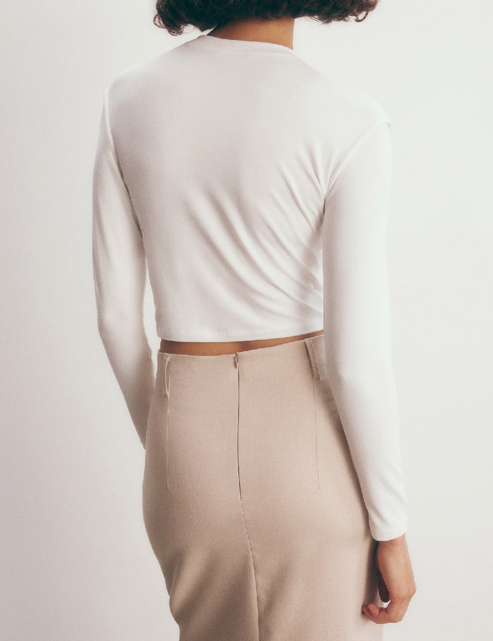 Bluza Reserved, alb - 1 | YEO