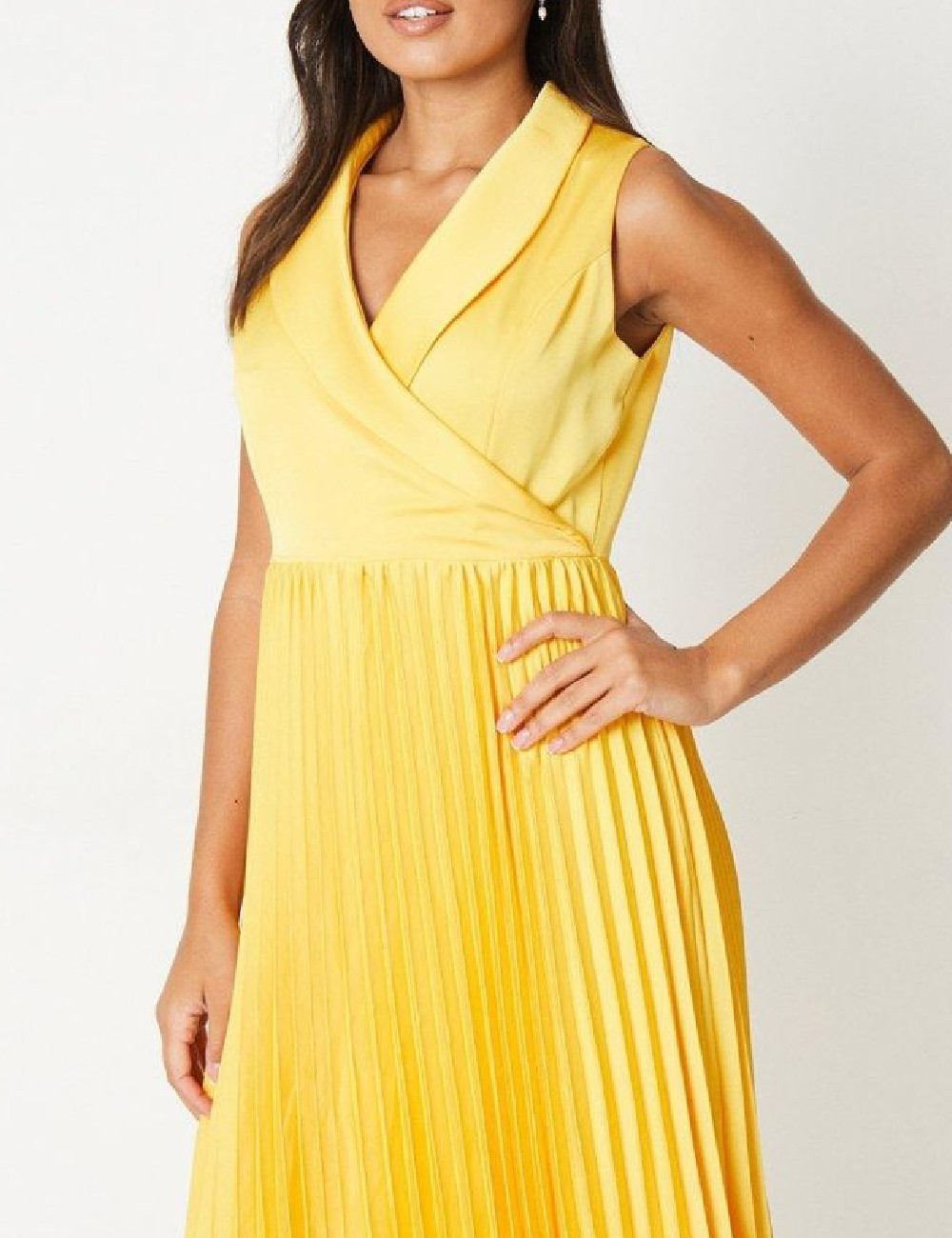 Rochie medie Coast, galben - 1 | YEO