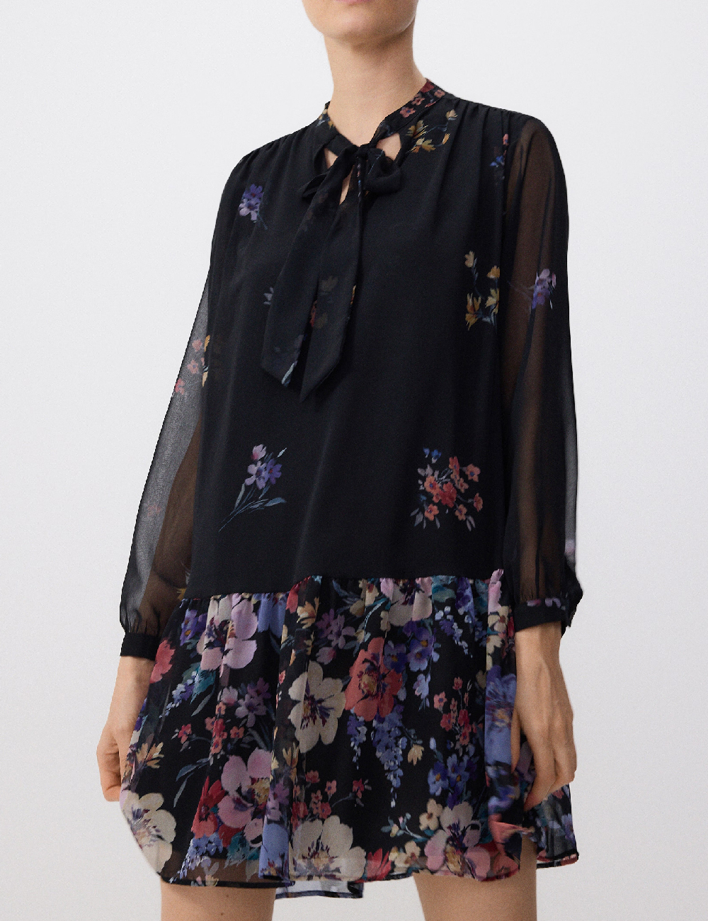 Rochie scurta Reserved, negru