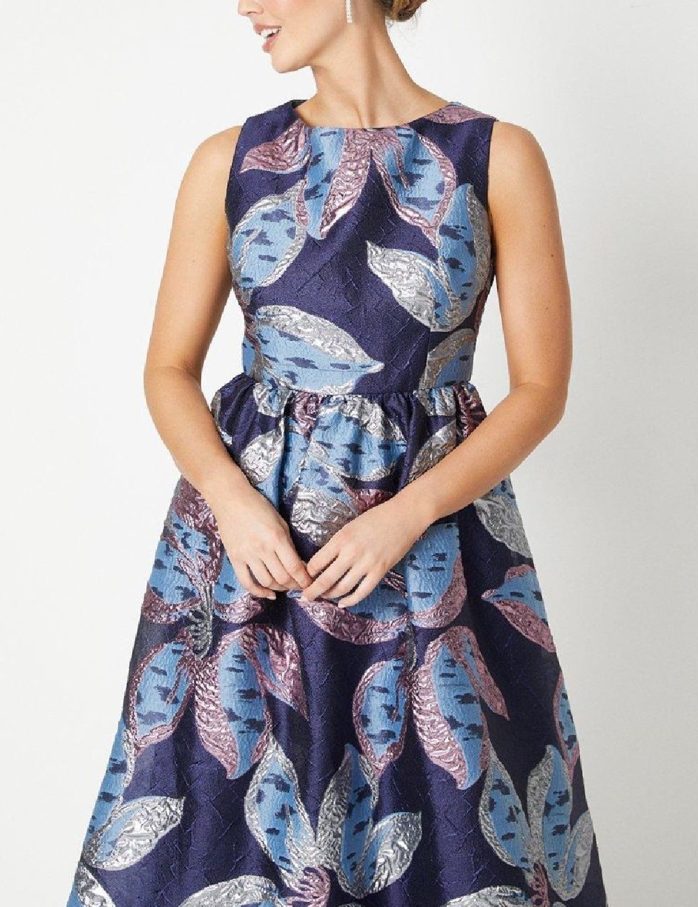Rochie medie Coast, bleumarin - 1 | YEO