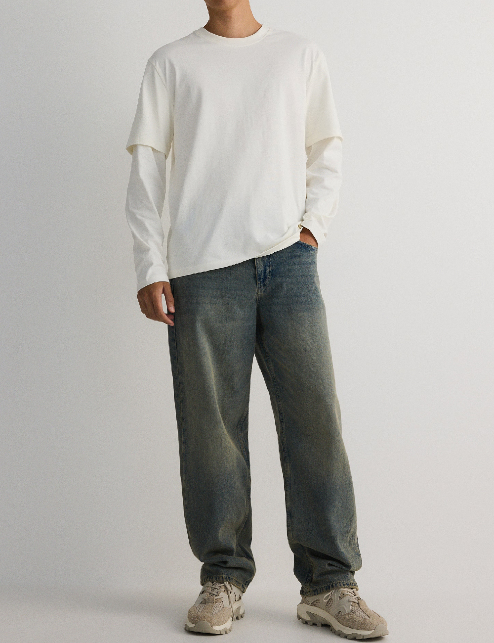 Bluza Reserved, ecru