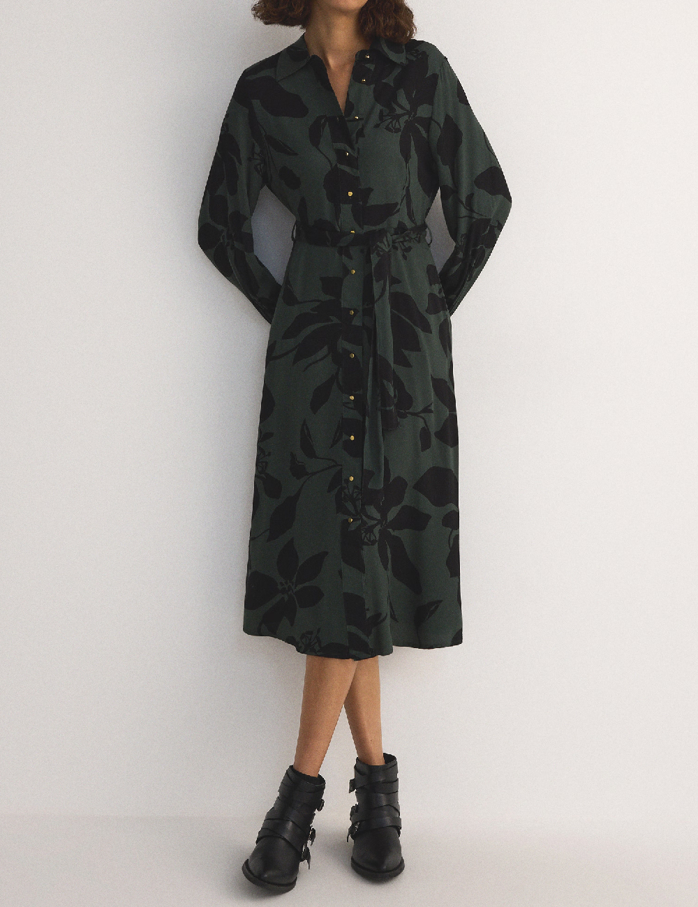 Rochie medie Reserved, verde