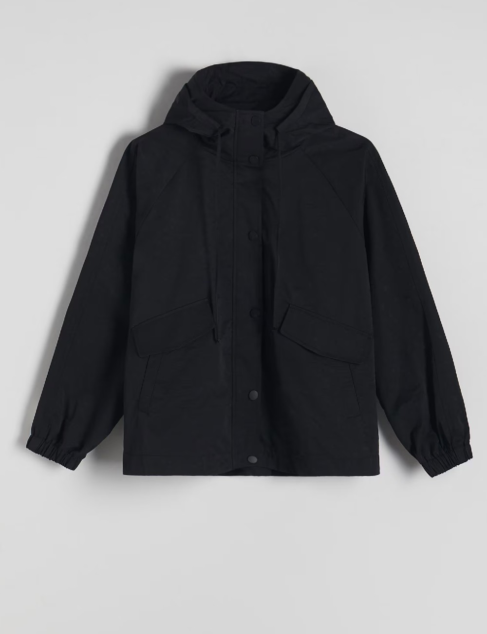 Geaca Reserved, negru - 1 | YEO