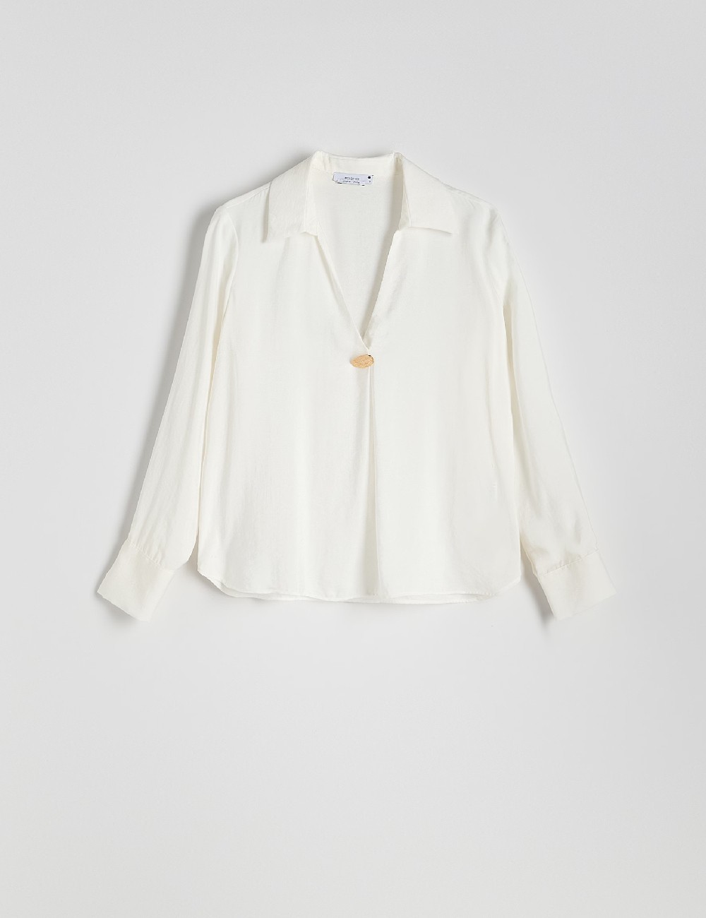 Bluza Reserved, alb - 1 | YEO