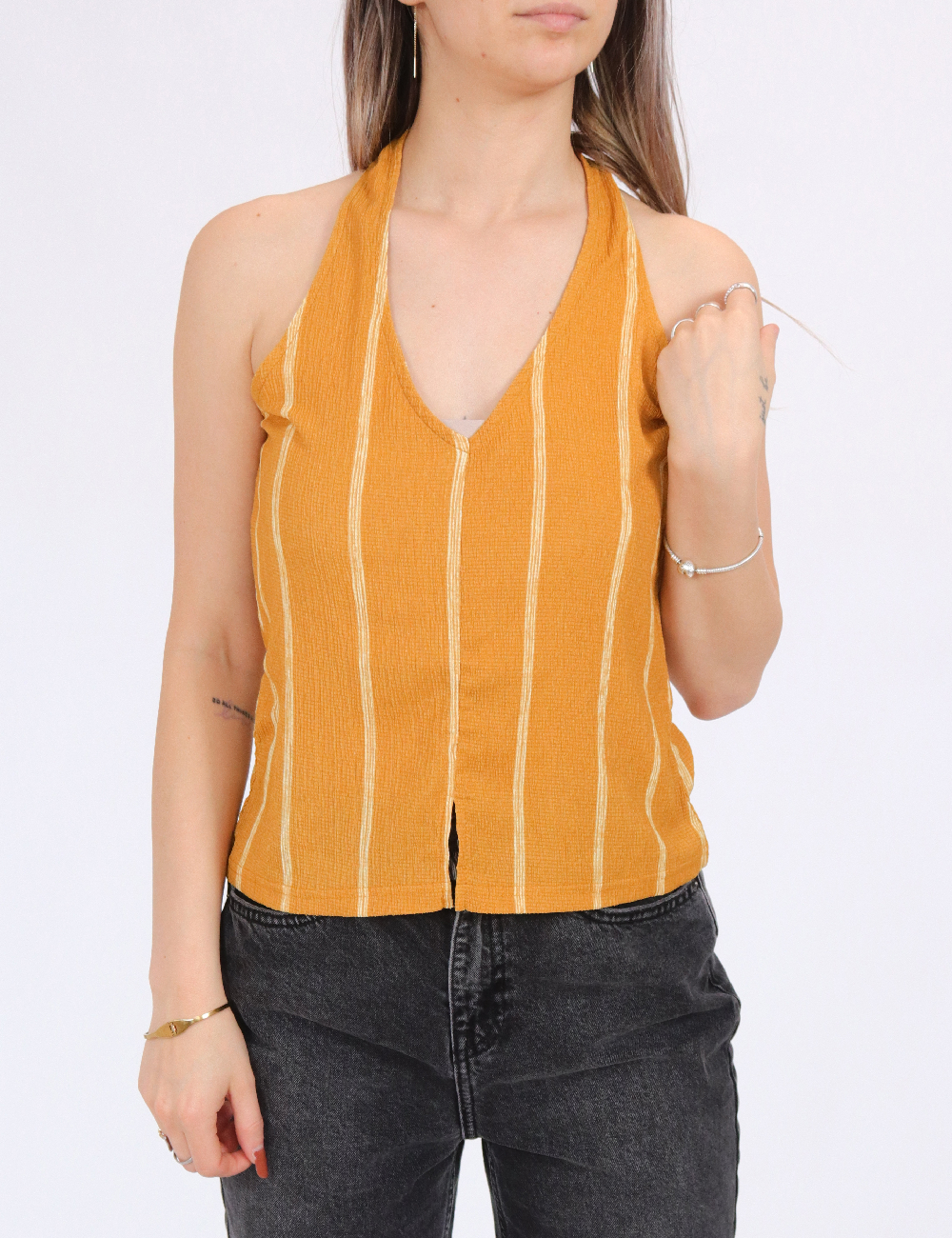 Top Vero Moda, mustar