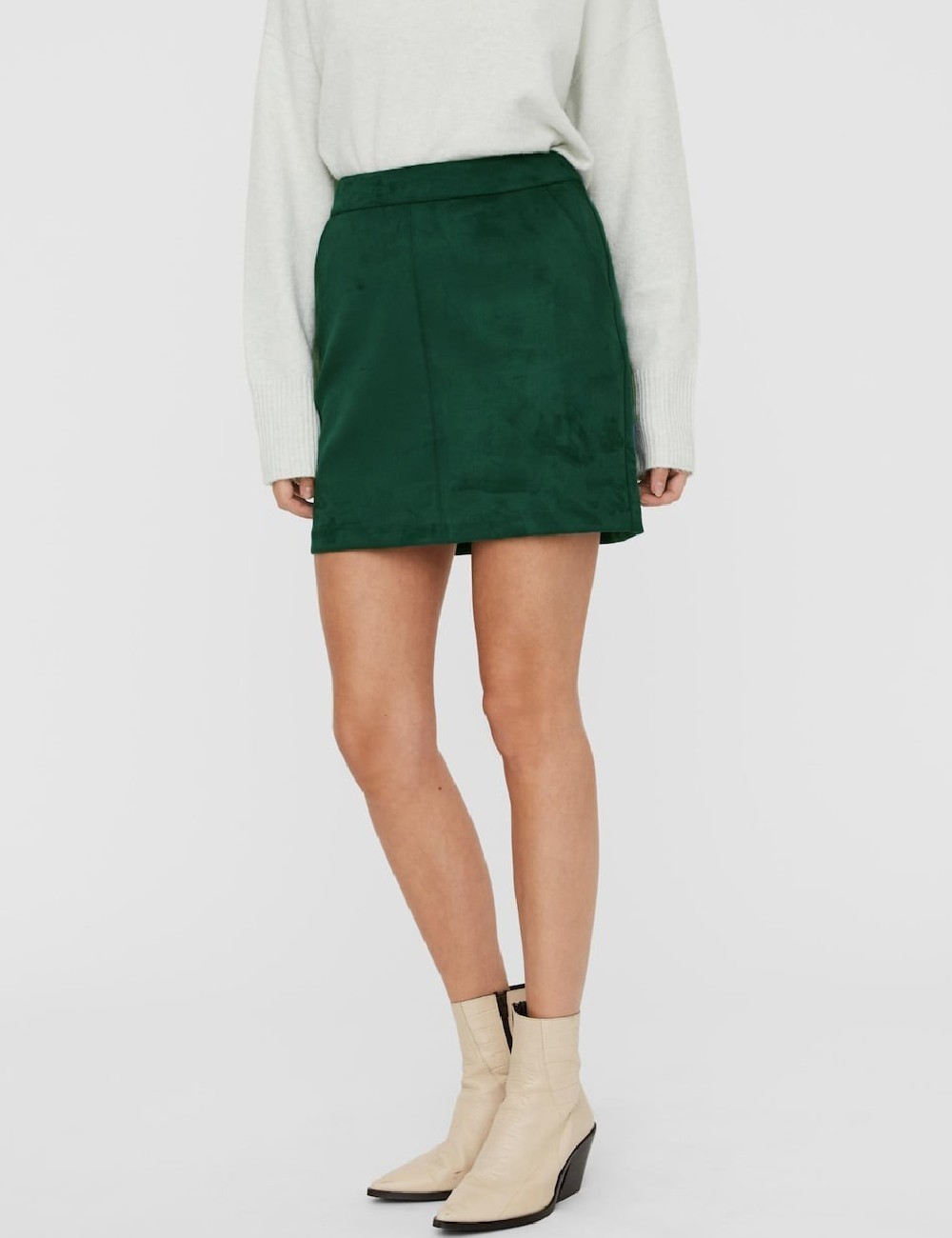 Fusta Vero Moda, verde - 1 | YEO