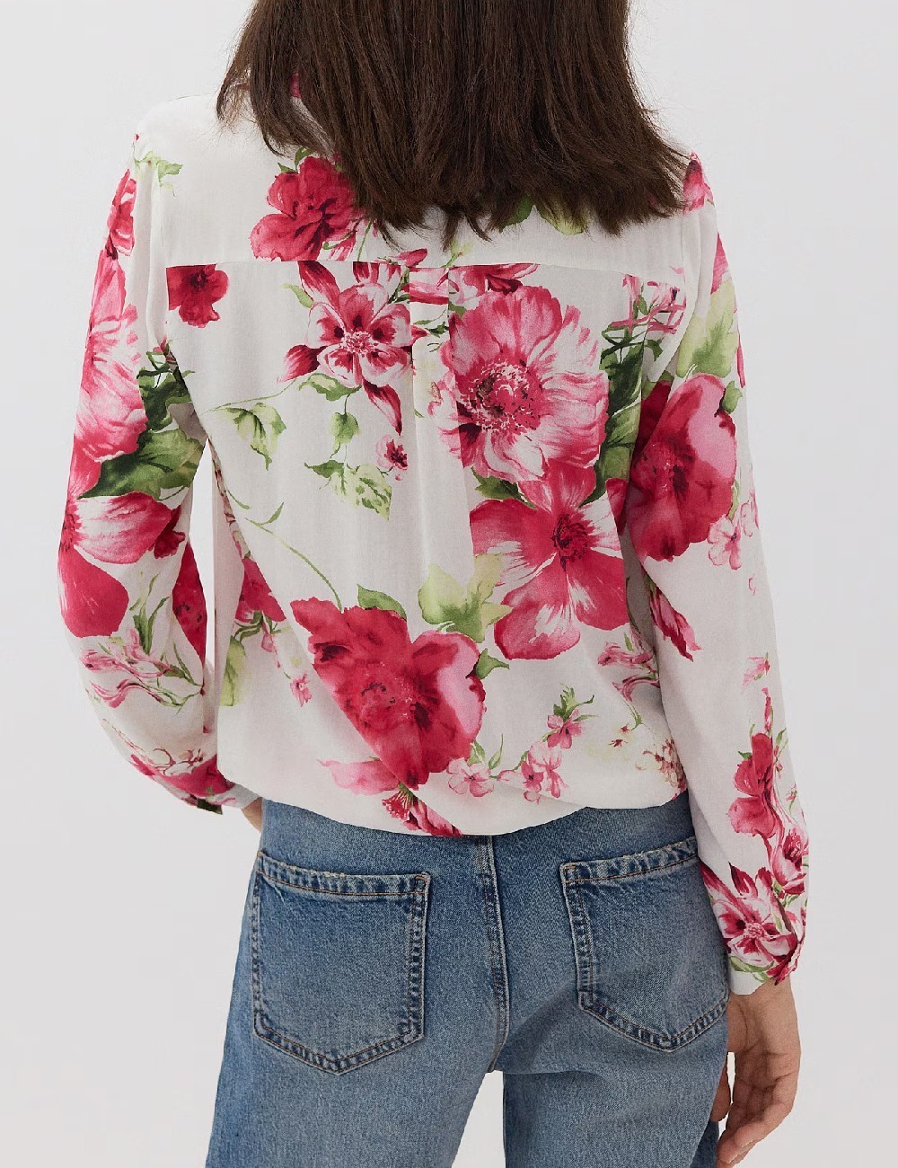 Bluza Reserved, alb - 1 | YEO