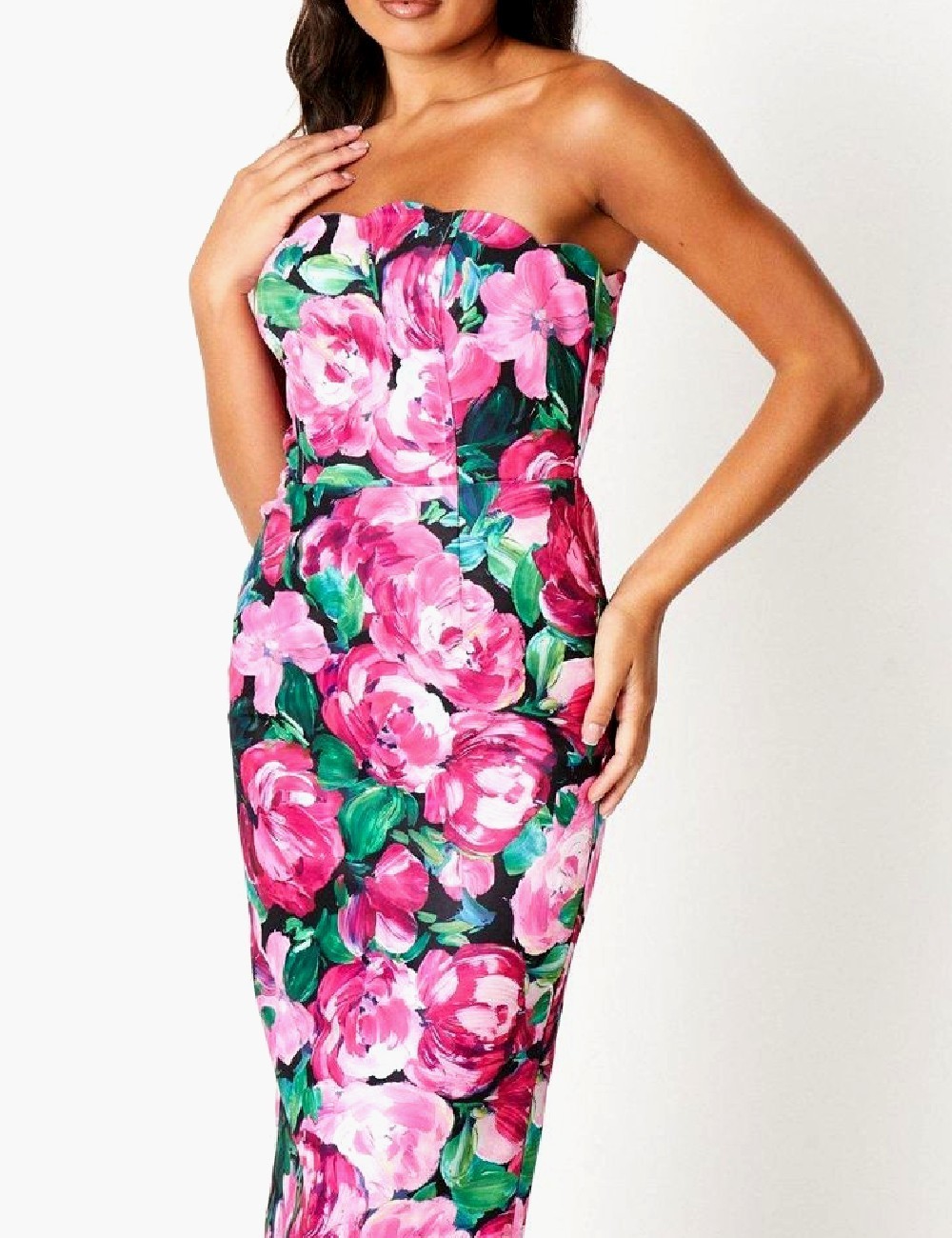 Rochie medie Coast, floral print - 1 | YEO