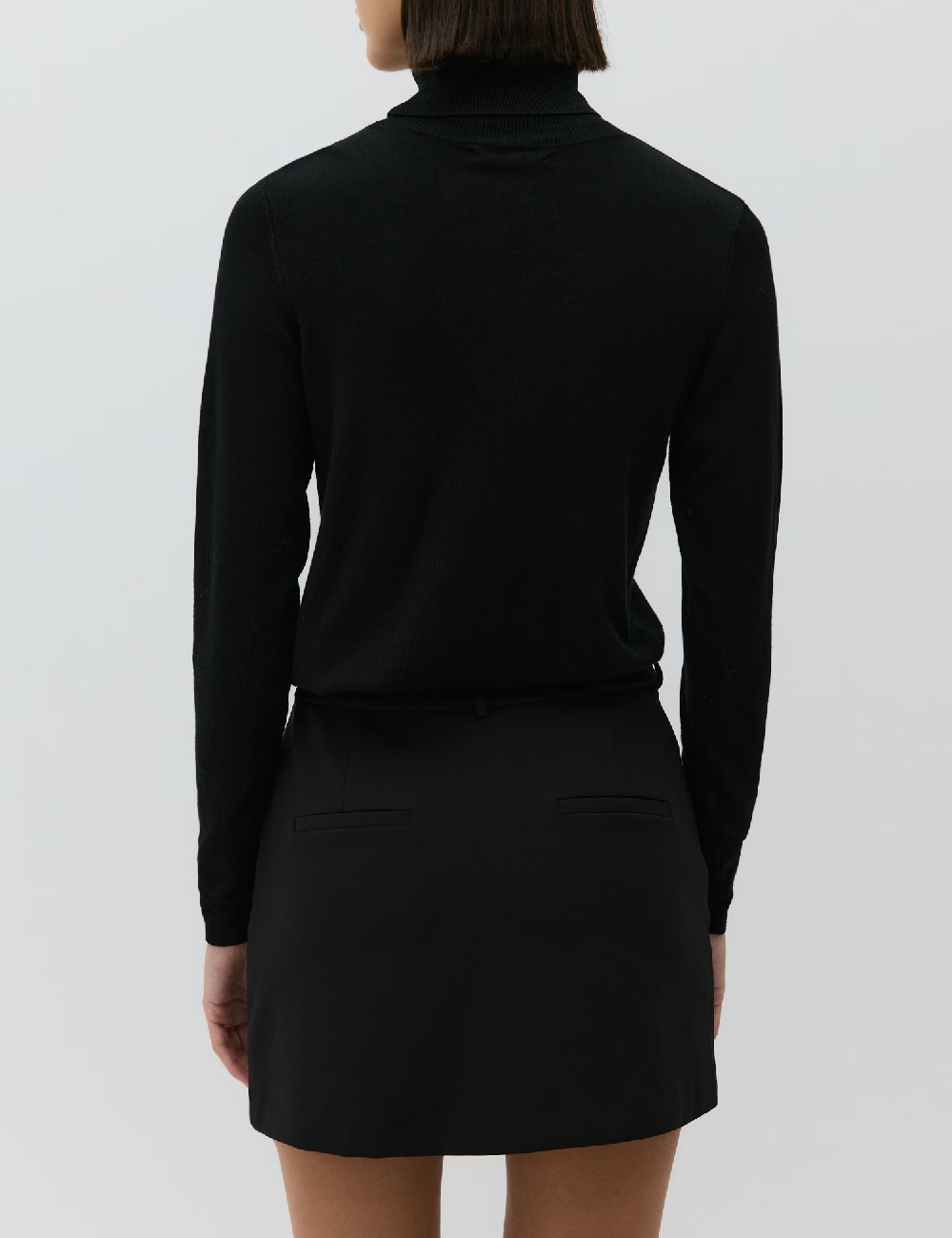 Fusta pantalon Reserved, negru - 1 | YEO