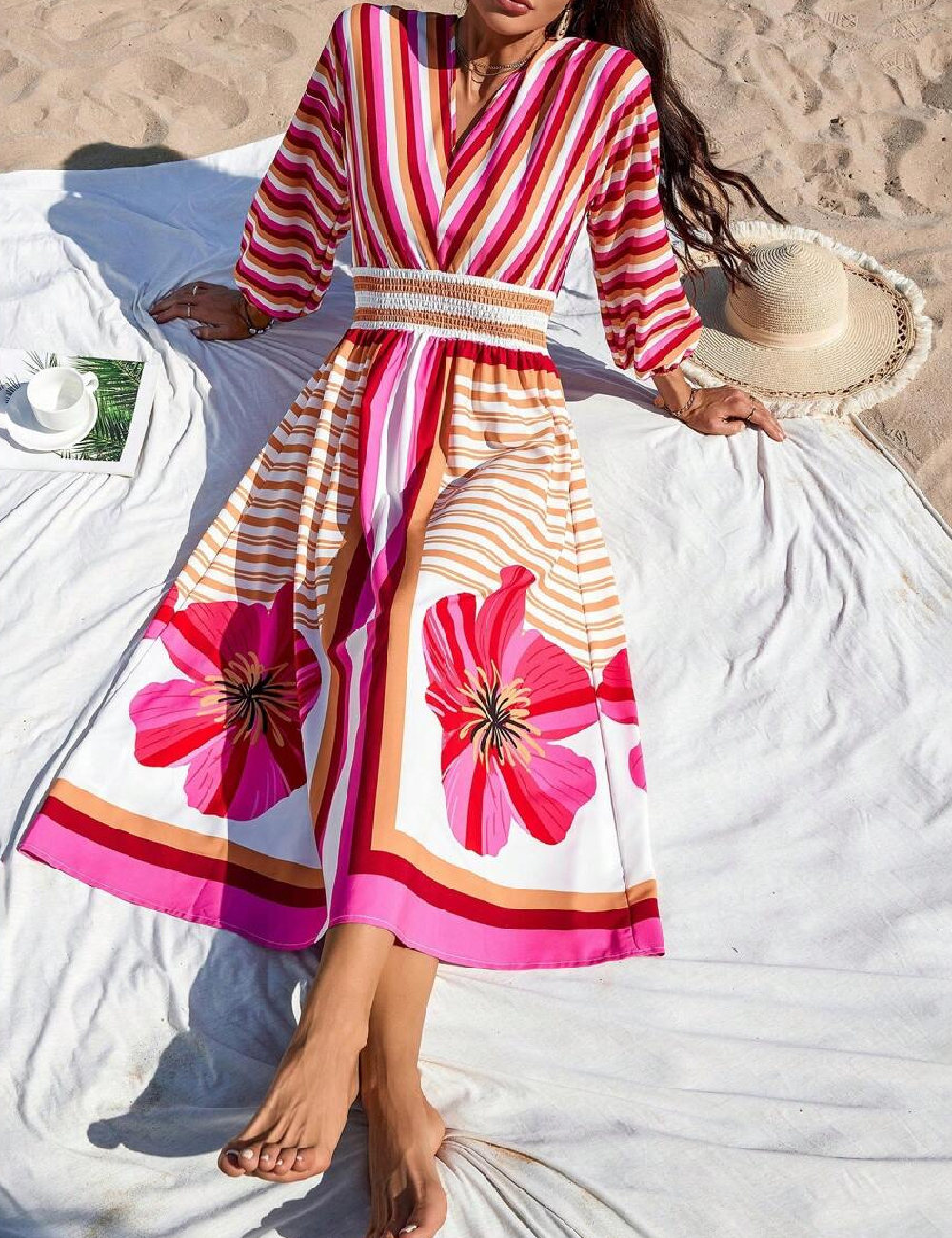 Rochie medie SHEIN, mix culori