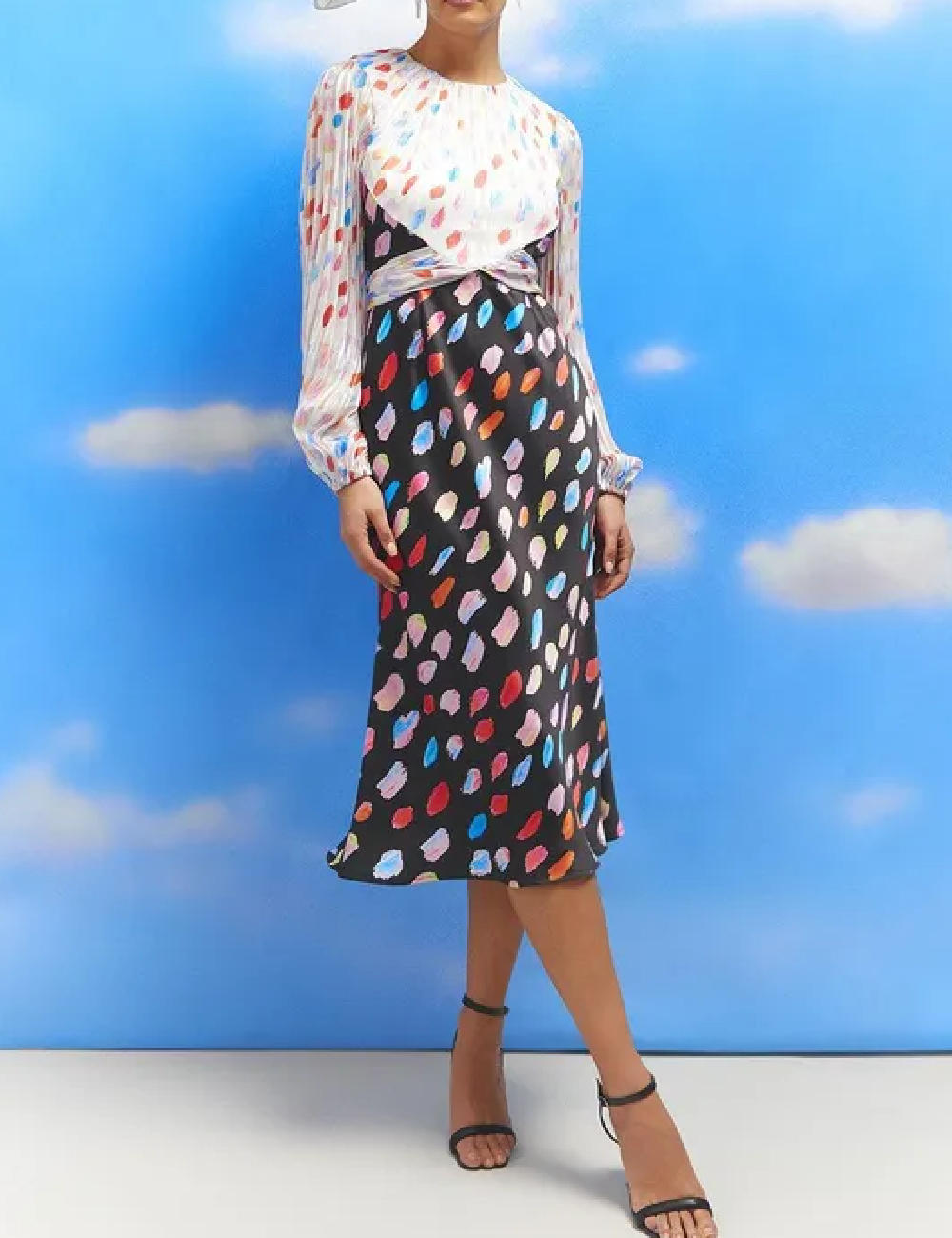 Rochie medie Coast, mix culori