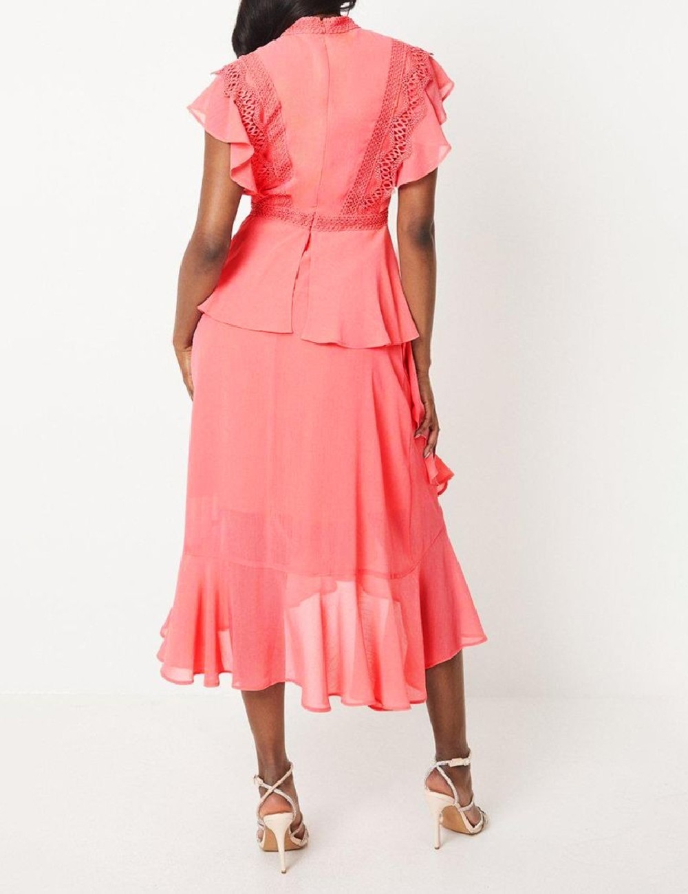 Rochie medie Coast, corai - 1 | YEO