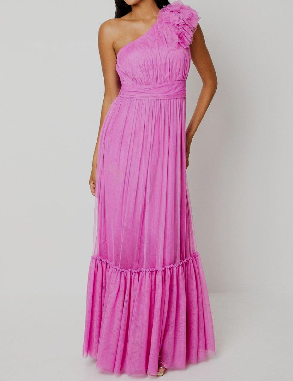 Rochie lunga Coast, magenta