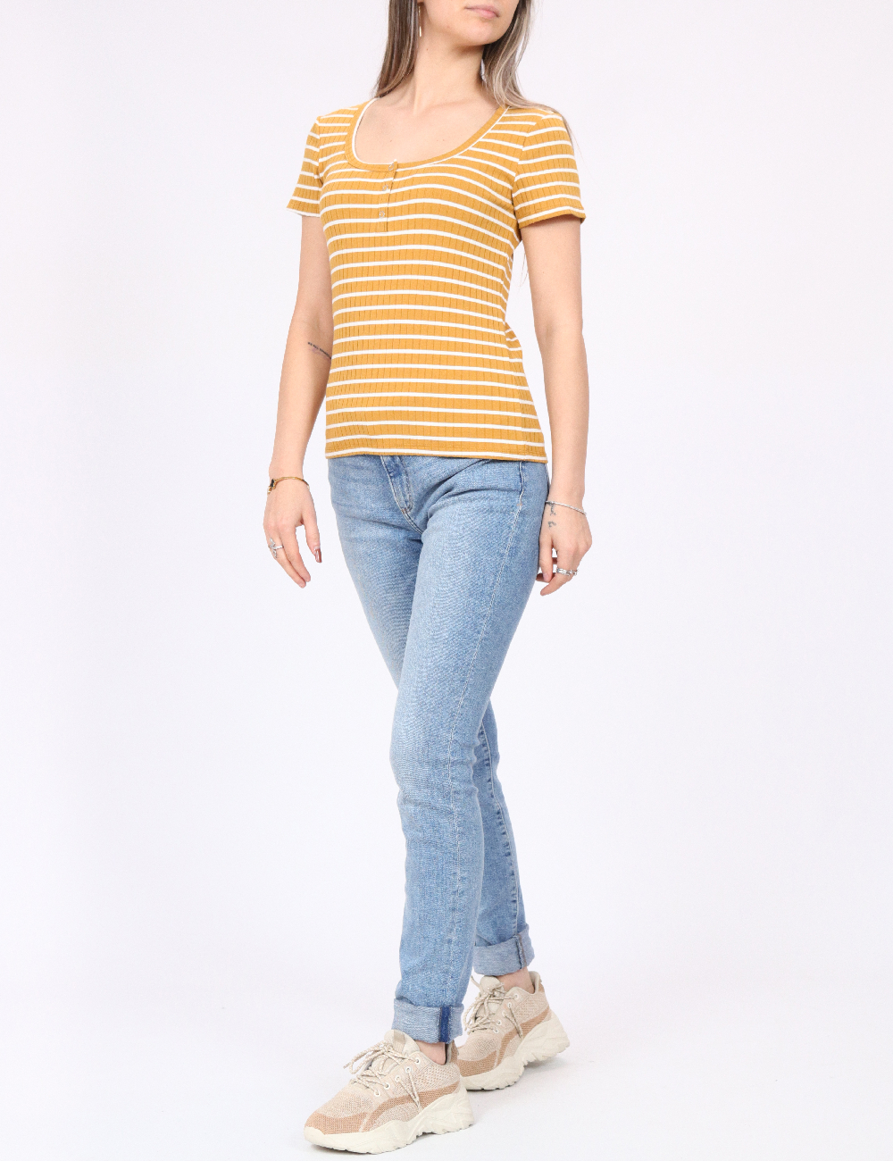 Tricou Vero Moda, mustar