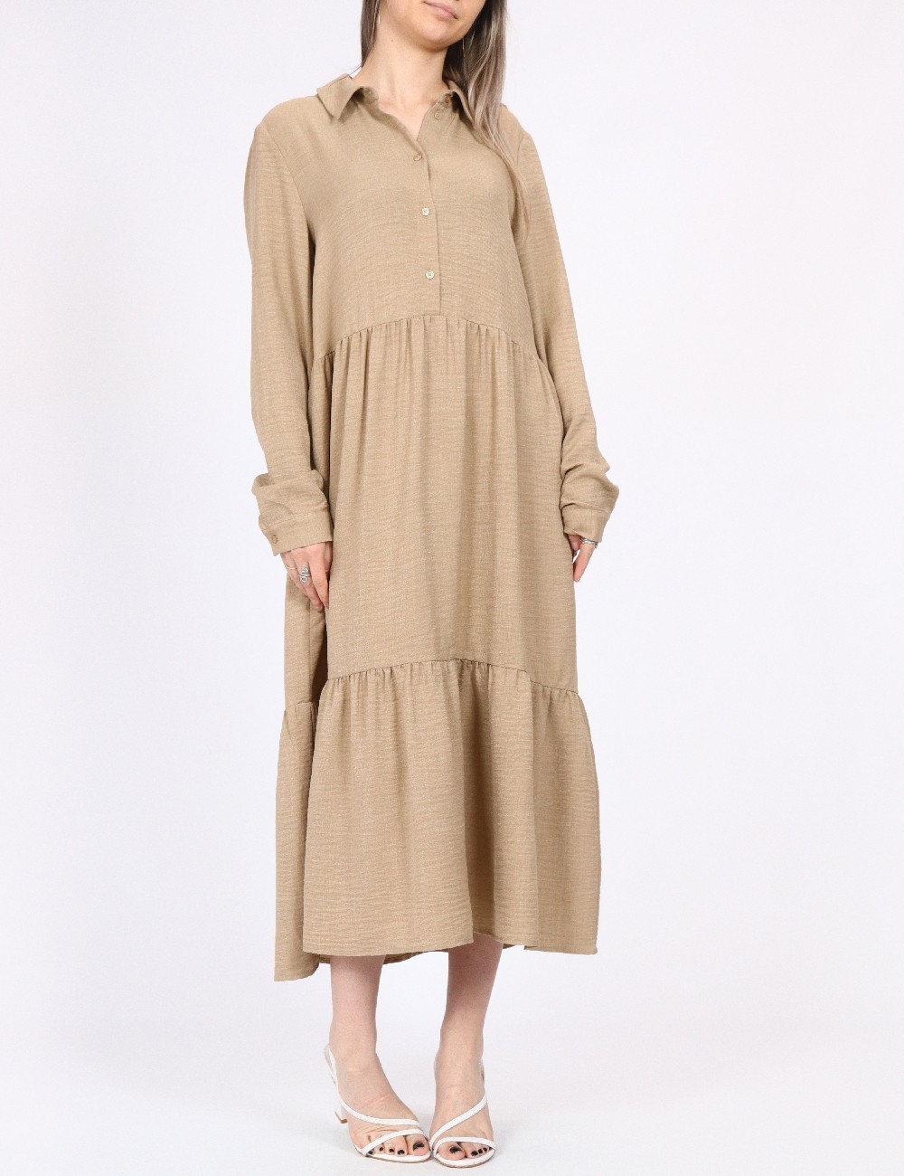 Rochie medie Vero Moda, maro - 1 | YEO